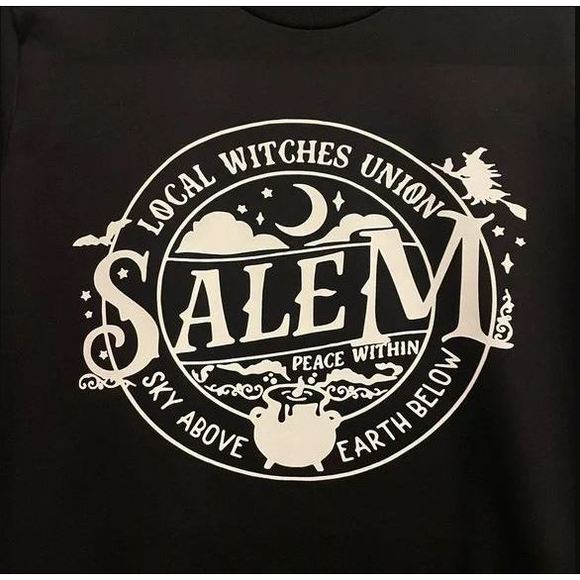 Salem Halloween Witches Union Shirt - Picture 2 of 4